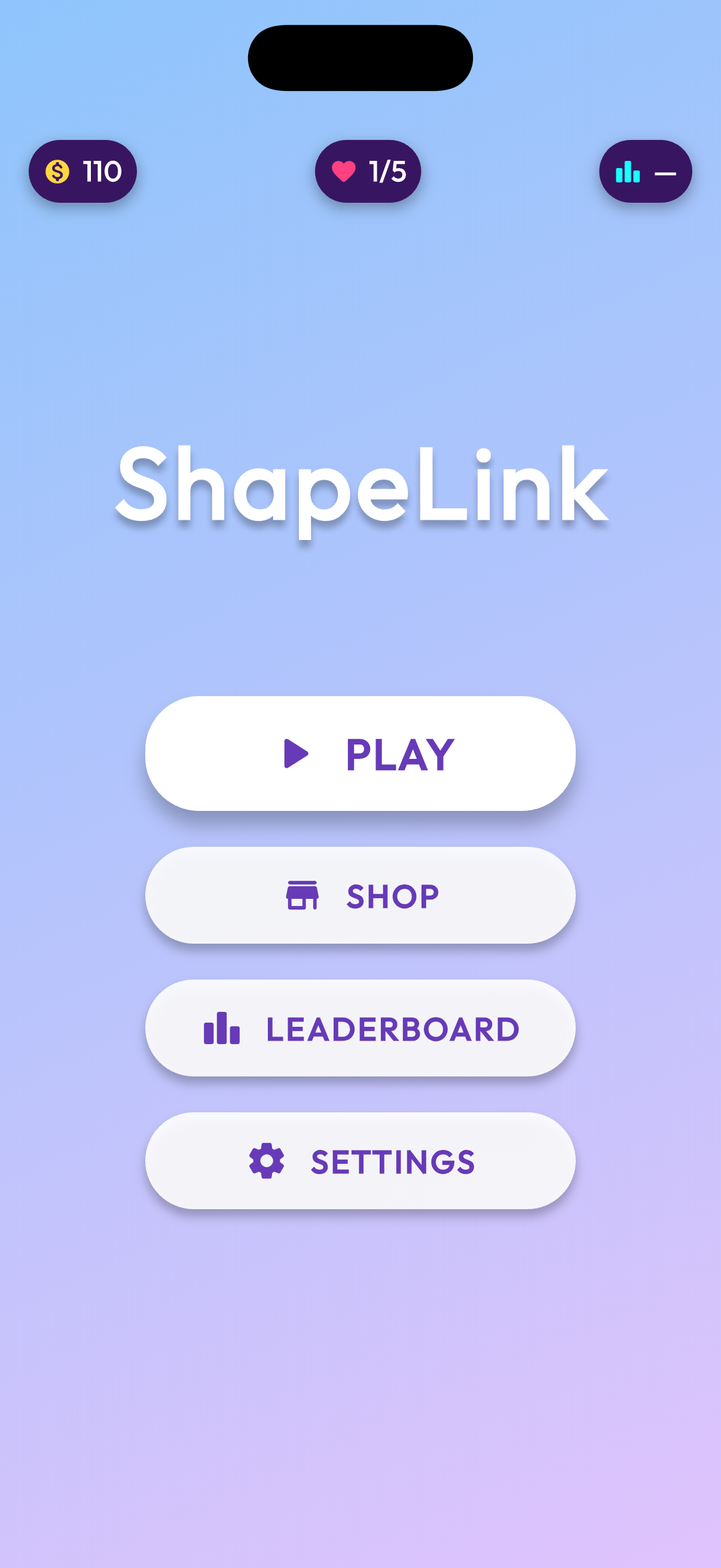 Menu Screen